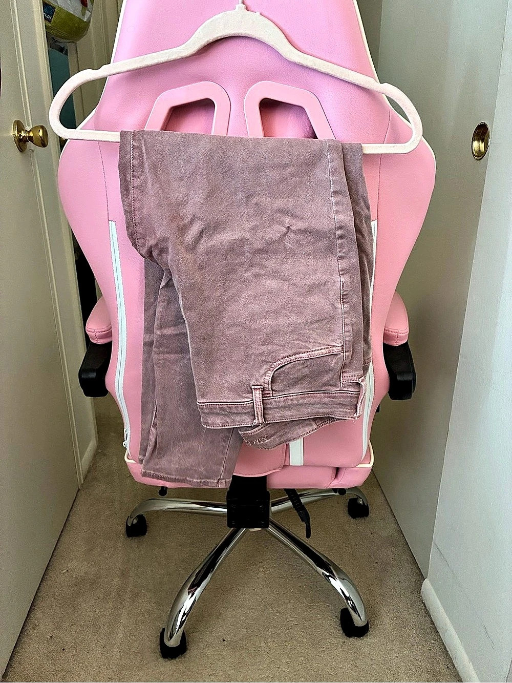 American Eagle pink/purple jegging - 16 short